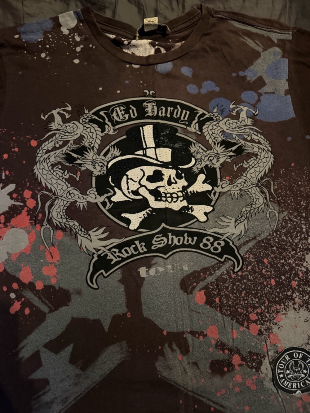 Ed Hardy Men’s Limited Edition Rock Show T-Shirt